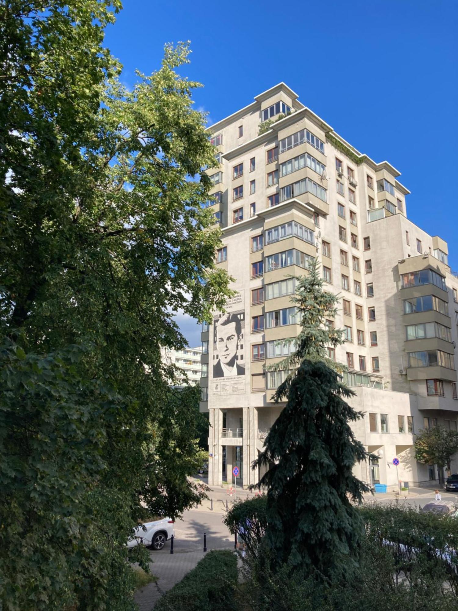 ワルシャワApartament Mila - Muzeum Polinアパートメント エクステリア 写真